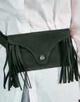 Leather Tassel Bag