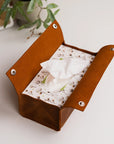 Leather Tissue Box Holder