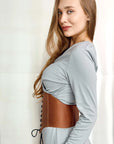 Leather Waist Corset