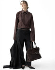 Leather Work Bags Women