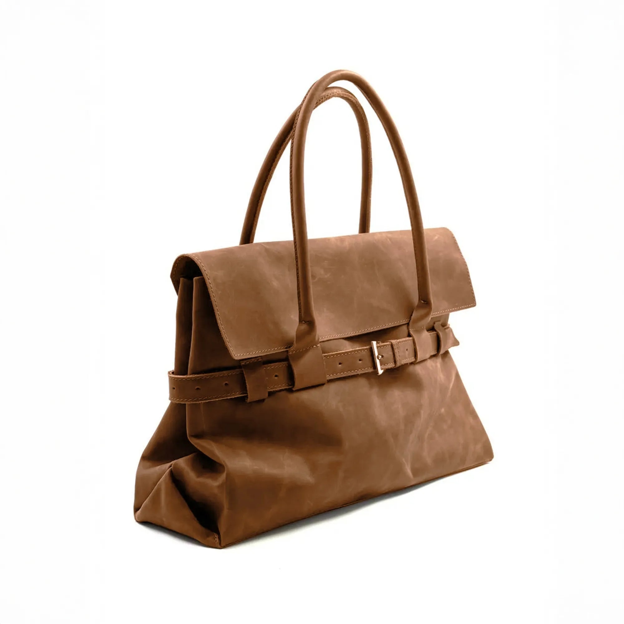 Leather Work Handbag