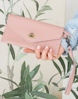 Leather Wristlet Wallet