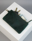Leather Zipper Pouch
