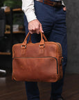 Mens Briefcase Messenger Bag