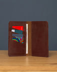 Mens Leather Checkbook Cover