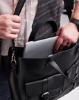 Mens Leather Computer Bag