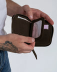 Mens Zipper Wallet