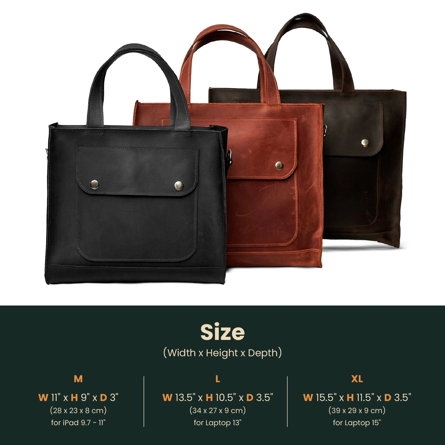 Messenger Bag Size Banner