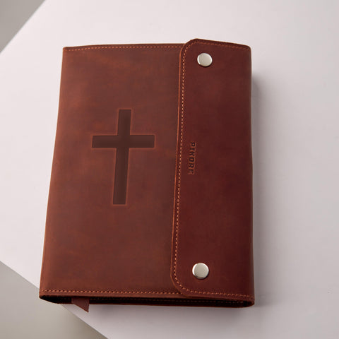 Monogrammed Bible Cover