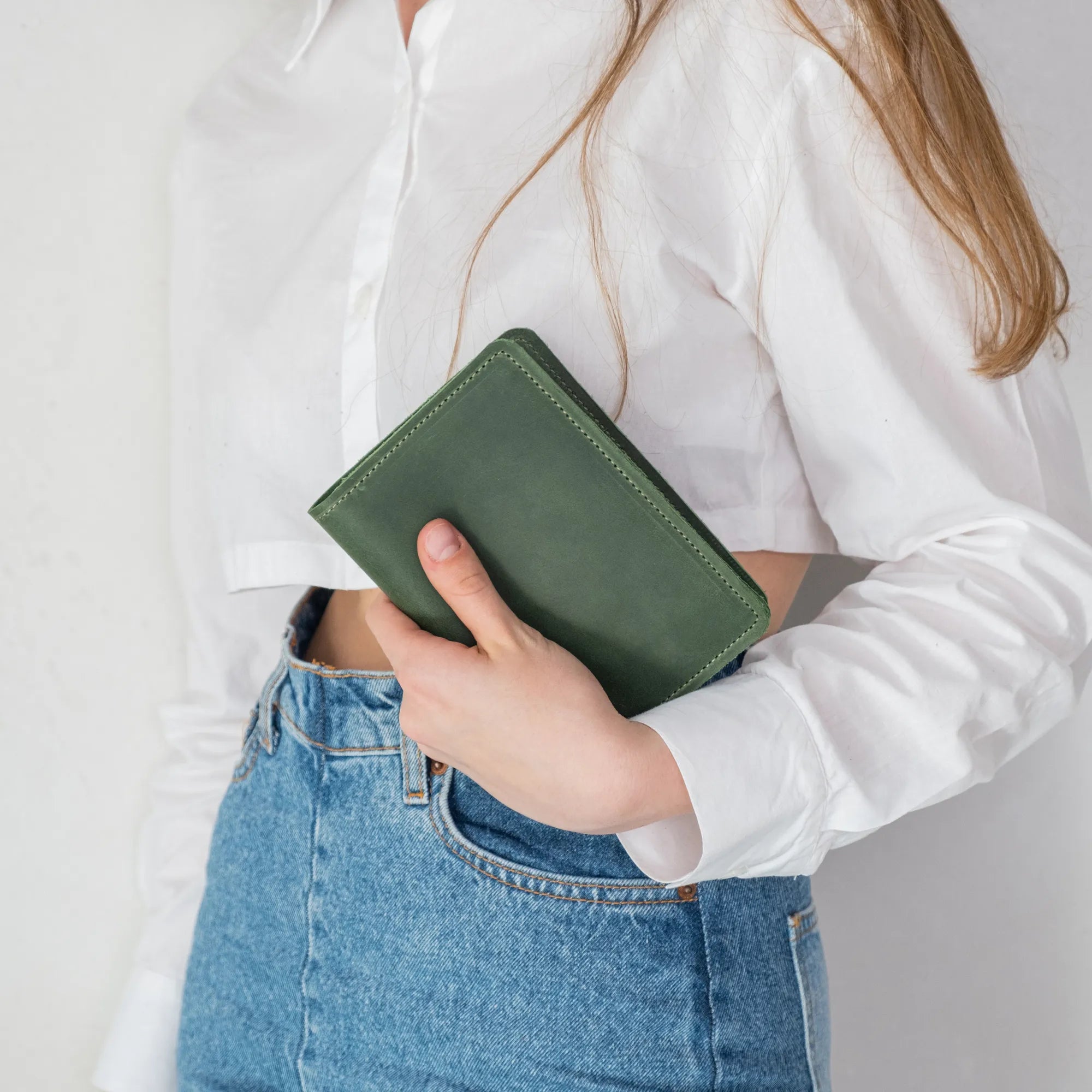 Monogrammed Leather Journal