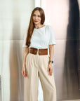 O Ring Leather Belt