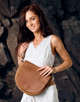 Personalized Half Round Bag