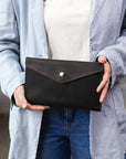 Personalized Leather Travel Wallet