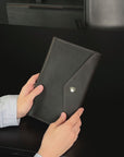 Leather Travel Document Holder