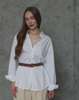 Skinny Leather Belt