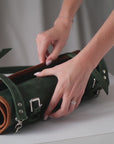 Leather Knife Roll Case