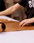 how we make leather knife roll