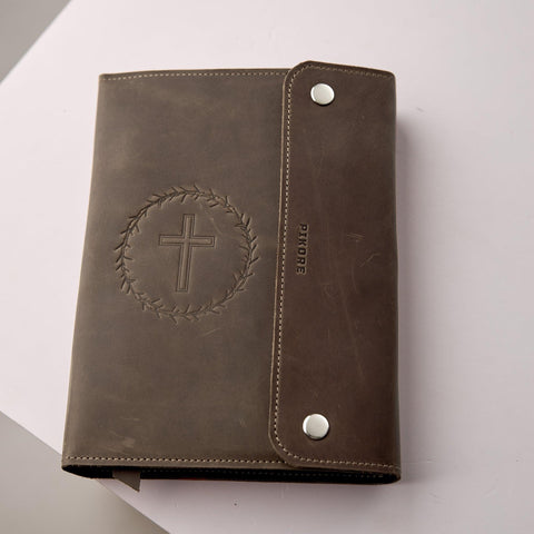 Real Leather Bible Cover