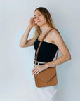 Real Leather Crossbody Bag