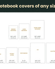 Refillable Notebook Size Banner