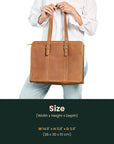 Shoulder Tote Size Banner