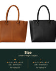 Shoulder Tote Size Banner