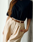 Slim Leather Belt
