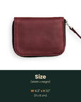 Small Zip Wallet Size Banner