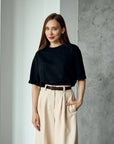 Thin Brown Leather Belt