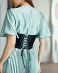 Underbust Leather Corset