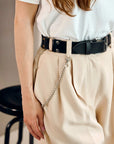 Womens Belt with Chain