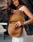 Womens Half Round Bag
