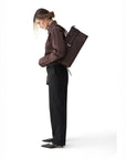 Work Leather Shoulder Bag