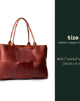 Woven Bag Size Banner