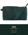 Zipper Pouch Size Banner