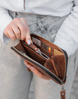 Zipper Wristlet Wallet