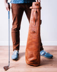 Leather Golf Bag - Pikore