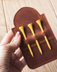 Leather golf tag - Pikore