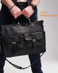 Messenger Bag — Premium Personalized Handmade Leather  | Pikore