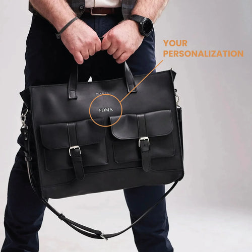 Messenger Bag — Premium Personalized Handmade Leather  | Pikore
