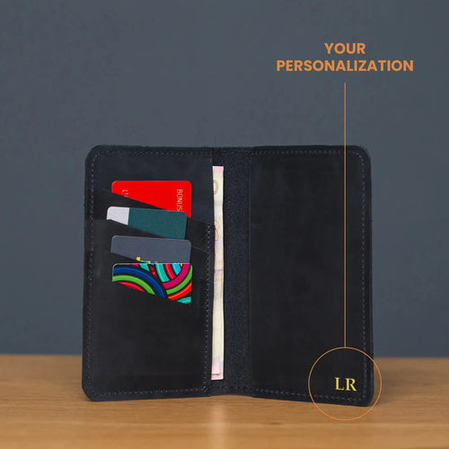 Leather Checkbook Holder — Premium Personalized Handmade Leather Checkbook Holder | Pikore