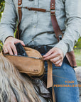 Saddle Bag Classic — Premium Personalized Handmade Leather Saddle Bag | Pikore