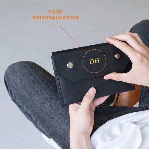 Leather Cash Wallet — Premium Personalized Handmade Leather Wallet | Pikore