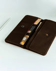 Long Wallet Stockholm — Premium Personalized Handmade Leather Wallet | Pikore