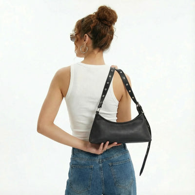 Studded Shoulder Bag