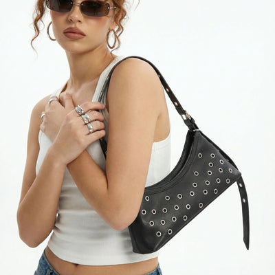 Studded Shoulder Bag