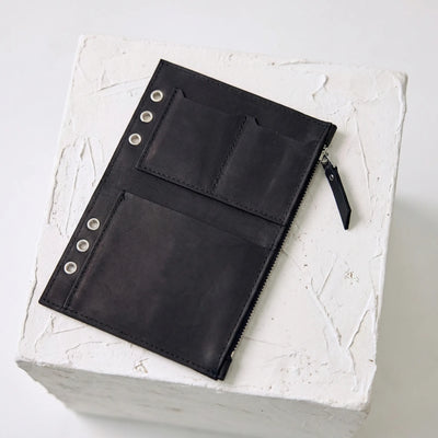Leather Insert with Pockets