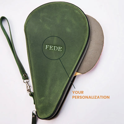 ping pong fahrradtasche Leather Ping Pong Paddle Case – Buy Table Tennis Racket Cover