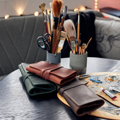 Leather Pencil Case