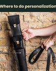 Pool Cue Case 2x2 — Premium Personalized Handmade Leather Pool cue case | Pikore